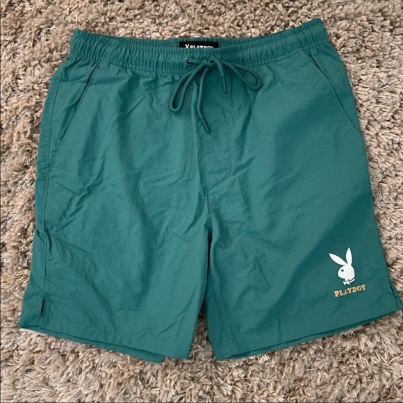 Green Playboy by PacSun Boardshorts Men’s Size: Small - Picture 4 of 4